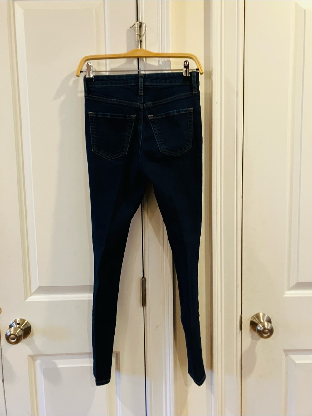 Wilfred Indigo High-Rise Skinny Jeans - Picture 4 of 5